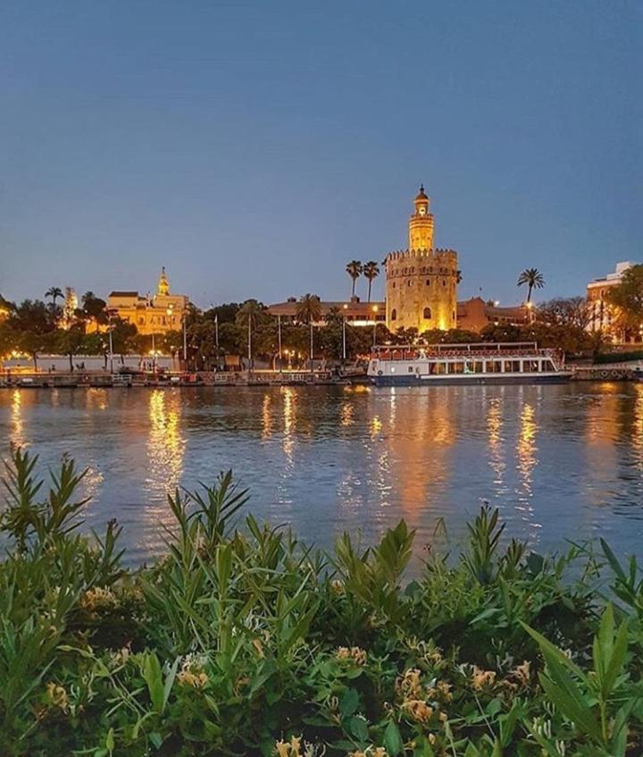 Apartamento Con Vistas Al Rio Guadalquivir En Triana, Sevilla Экстерьер фото