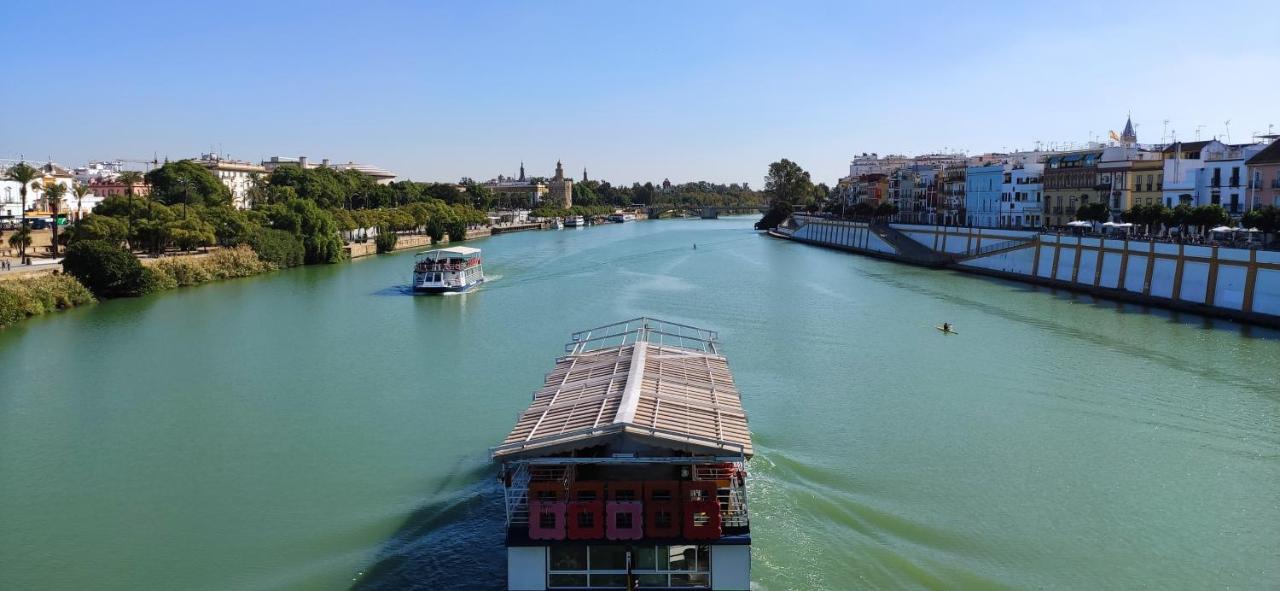 Apartamento Con Vistas Al Rio Guadalquivir En Triana, Sevilla Экстерьер фото